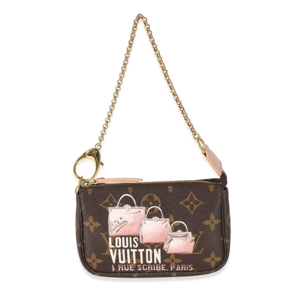 Louis Vuitton Monogram Canvas Affiche Mini Pochette Accessoires